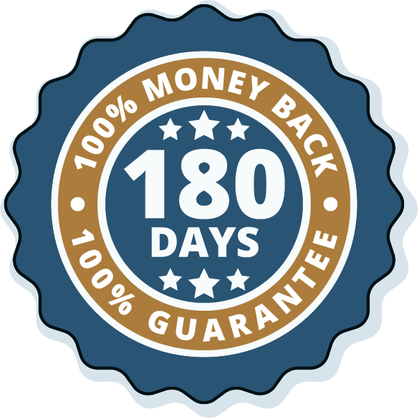180-Day Money-Back Guarantee